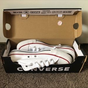 All Star White Converse Shoes